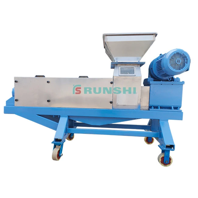 Wide application big capacity Water hyacinth extractor machine/Water grass hyacinth and other algae press dewatering machine