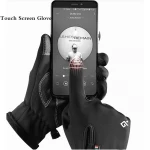 Winter Touch Screen Finger Motorbike Gloves Waterproof Leather Motorcycle Racing Gloves for Cycling
