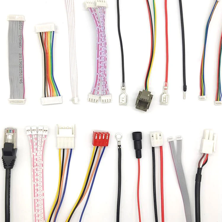 Wire Harness Assembly,Custom Driving Lights Cable Assemblies Electrical Wire Harness Connector Types