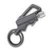 Wollet New Design Flint Lighter Keyring Ring Gas Silver Keychain Lighter