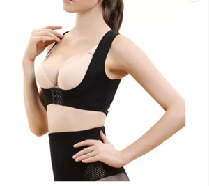 Women Stretchable Breast Push Up Brace Bra and Back Support