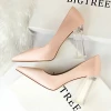 Womens shoes fasion transparent crystal heels female heel shoes sexy wedding shoes clear heels