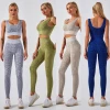 Womens Sportswear 2 Piece Tracksuit Snake Design Yoga Jogging Gym Wear Set Fitness Training Outfit