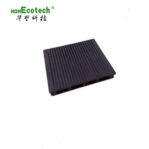 Wood-Plastic Composite Flooring Technics and teak/grey Color Anti UV floor
