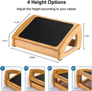 wooden Foot Rest