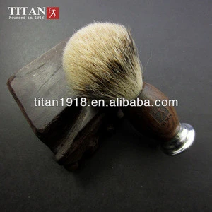 wooden handle razor brush high quality titan shaving brush wood shavings badger shaving brush