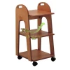 wooden spa salon equipment trolley & spa treatment trolley 2088#