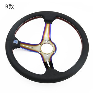XT Steering Wheel, Racing 14 inch 350MM TItanium Steering Wheel