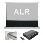 XY Screens 100 120" ALR Projector Screen Floor Rising Screen for Home Theater UST Ultra Short Throw Projector