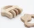 YDS Newest Amazon Best Selling  Natural  Baby   Beech Wooden Teether Rattles