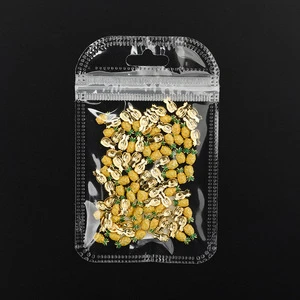 Yellow Pineapple Gold Color Zinc Enamel Pendant Charm DIY alloy nail art glitter set