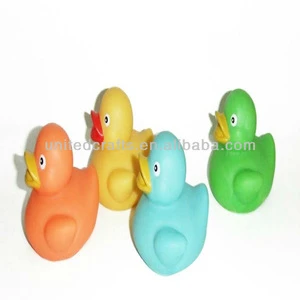 yellow rubber bath duck toy duck for promotional gifts