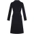 Import YIGELILA 2021 Womens Black Elegant Career Dress Office Ladys Summer Spring Business Formal Dress V-neck Midi Dinner Dress from China