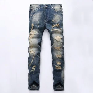 Z93172A Jeans Men 2017 High Quality Biker Jeans, New Design Denim Mens Jeans Pants Denim