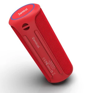 Zamkol Studio Monitor Soundbass Fm Radio And Light Bicycle Charging Sd Card Minimalist Bluetooth Speaker