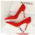 Import Zapatos De Mujer Elegante MOQ 1 Pair Metal Decoration Suede Leather Pointed Sexy Bigtree Stiletto Heels Shoes from China