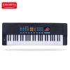 Zhorya Music Professional 54 Keys Electronic Organ Keyboard With Microphone