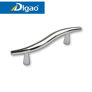 Zinc alloy furniture accessories wholesale chrome drawer pull DG387 bedroom furniture cabinet handle