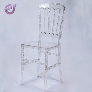 ZY00180 kaiqi clear resin cheap plastic chair