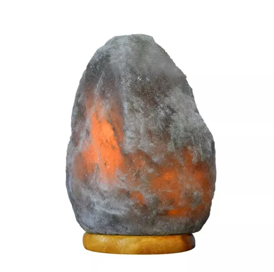 Buy Natural Himalayan Glow Black Salt Lamp - Night Light With Neem ...