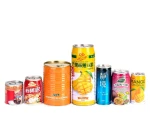 Wholesale Beverage cans Custom Logo 330ml 500ml Blank Packing Aluminum Cans Beverage Energy Drink Water Juice Beer Alum