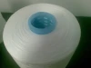 poly-poly core spun greige sewing thread