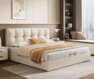Bed with 3 Drawers Storage