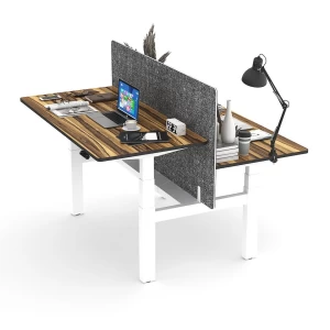 JIECANG Ergonomic Modern Design Metal Frame Cubicle 2 Person Desk Workstation for Office Work
