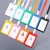Import Economic Horizontal PP Plastic ID Card Badge Holder-Double Sides Clear from China