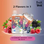 UWIN CRYSTAL TWINS 40000 Australia Wholesale 32mL Dual Tank 850mAh Adjustable Airflow Best Price Bulk Orders