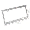 American license plate frame with drill   custom LOGO license plate frame