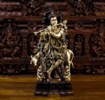 krishna with Cow statue