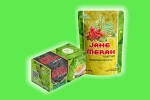Healthy Drink Red Ginger Herbal Tea Origin Kalimantan Island Indonesia