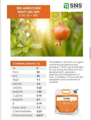 Fruity Gel NPK 0-50-50