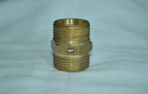 Brass Adapters Fittings, Brass Adapters With Both Side Threading