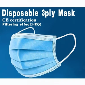 3ply Disposable medical mask with CE certification