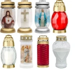 GRAVE LANTERNS, GRAVE LIGHTS, CANDLES, ALL SAINTS DAY, MEMORIAL OD DECEASED