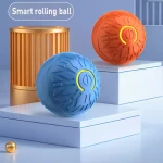 2024 New Dog Toy Ball Rubber Pattern Accompanied Walking Dog Ball Tool Solid Elastic Ball Smart Dog Toy Pet Interactive