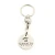 Import New Fashion Metal Keychain Blank Custom Logo Key Chains Hot Sale Classic Zinc Alloy Keychain For Promotional Gifts from China