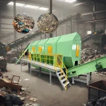 Landfilling Stale Waste Separation Equipment Garbage Sorting and Incineration Reduction Treatment Project