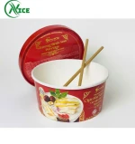 Round paper bowl