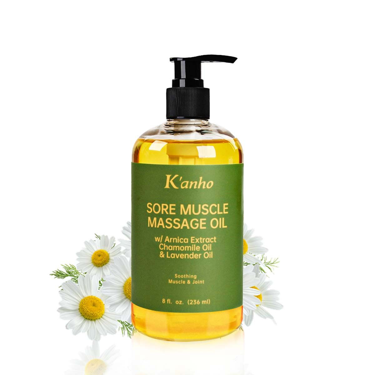 Buy Kanho Natural Sore Muscle Relaxing Massage Oil Lavender Chamomile ...