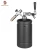 Import Stainless steel matte black pressurized 2L 64oz mini keg carbonated drinks beverage dispenser system from China