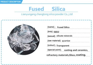 Egypt raw material supplier fused quartz silica wholesale price per ton for epoxy resin , ceramics , refractory