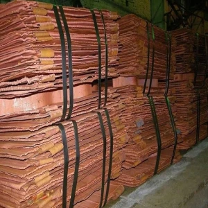 99.99% Electrolytic Copper Cathode for sale