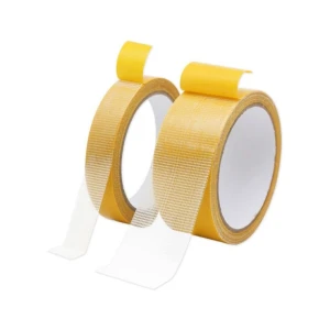 Custom Size Household Adhesives Fiber Tape Sided Fiberglass Mesh Tape Double Sided Mesh Tape