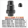 UPVC Spherical check valve DN100