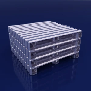 Logistic equipment 1200 x 1000 aluminium euro flat pallets for sale
