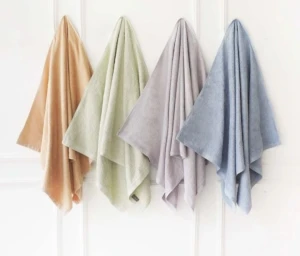 Bath Towel Made From Bamboo Cotton