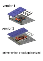 Hot-selling Promotional Industrial Solar Mounting Carport for Car for Solar Mounting System supply customized